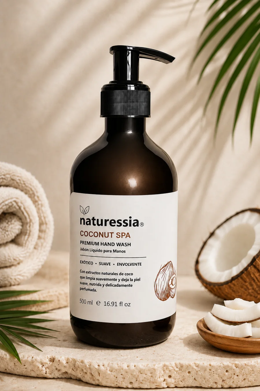 Jabón líquido Naturessia Coconut Spa