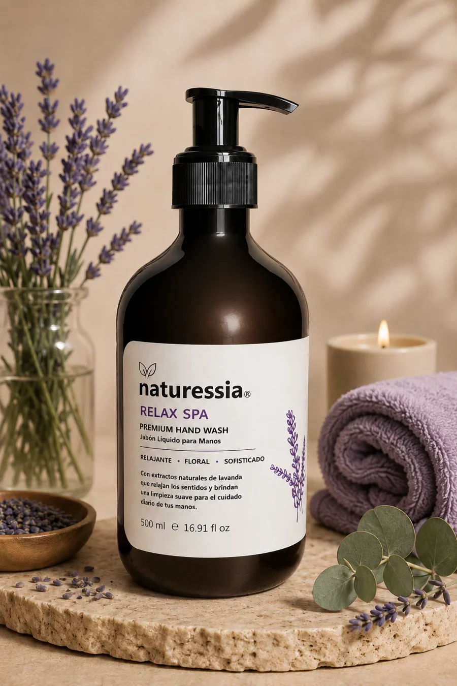 Jabón líquido Naturessia Relax Spa